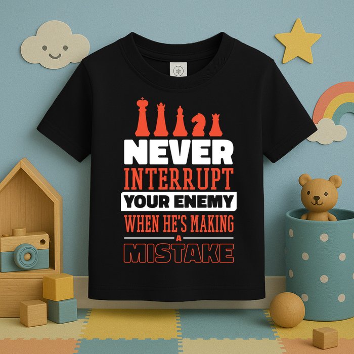 Funny Chess Quote Toddler T-Shirt