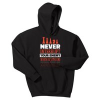 Funny Chess Quote Kids Hoodie