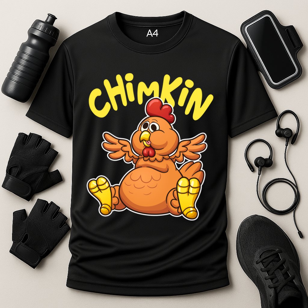 Funny Chimkin Meme Chunky Chicken Cooling Performance Crew T-Shirt