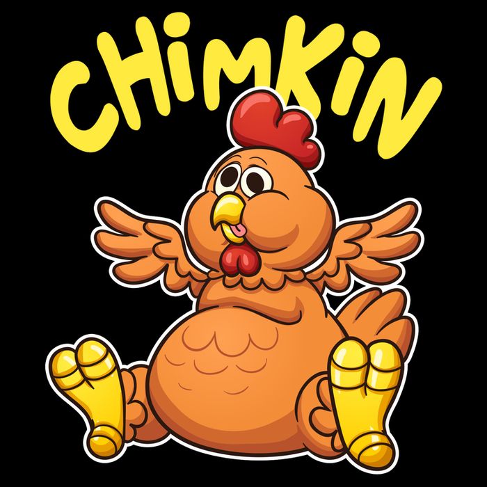 Funny Chimkin Meme Chunky Chicken Impact Tech Backpack