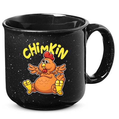 Funny Chimkin Meme Chunky Chicken 15oz Campfire Ceramic Mug