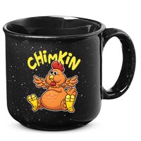 Funny Chimkin Meme Chunky Chicken 15oz Campfire Ceramic Mug