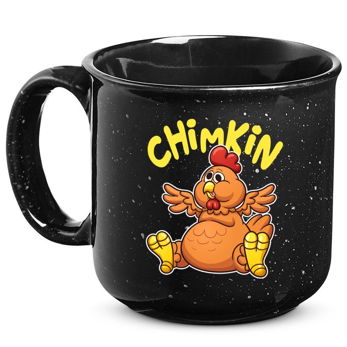 Funny Chimkin Meme Chunky Chicken 15oz Campfire Ceramic Mug