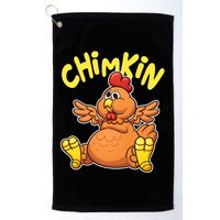 Funny Chimkin Meme Chunky Chicken Golf Towel