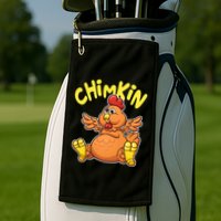 Funny Chimkin Meme Chunky Chicken Golf Towel