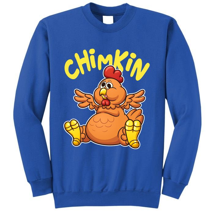 Funny Chimkin Meme Chunky Chicken Sweatshirt