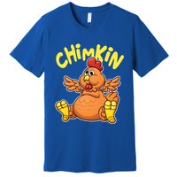 Funny Chimkin Meme Chunky Chicken Premium T-Shirt
