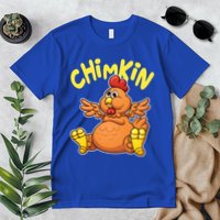 Funny Chimkin Meme Chunky Chicken Premium T-Shirt