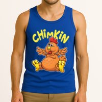 Funny Chimkin Meme Chunky Chicken Tank Top