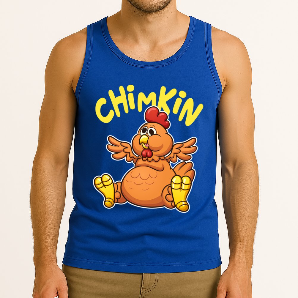 Funny Chimkin Meme Chunky Chicken Tank Top