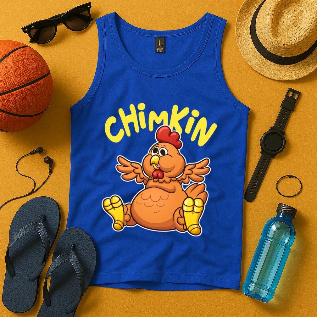 Funny Chimkin Meme Chunky Chicken Tank Top