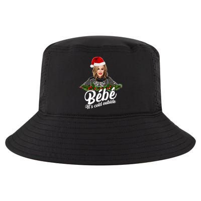 Funny Christmas Bebe It's Cold Outside  Cool Comfort Performance Bucket Hat