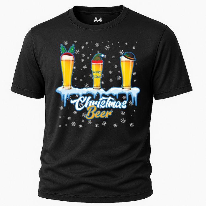 Funny Christmas Beer Performance Shirt