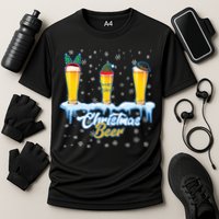 Funny Christmas Beer Performance Shirt