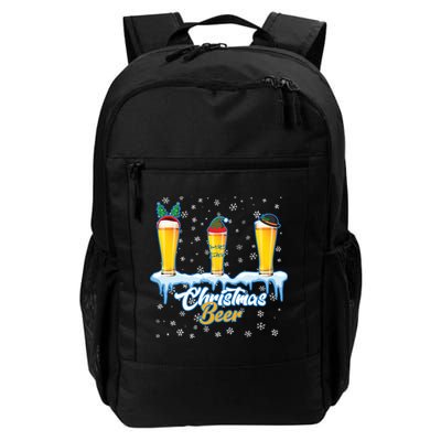 Funny Christmas Beer Backpack