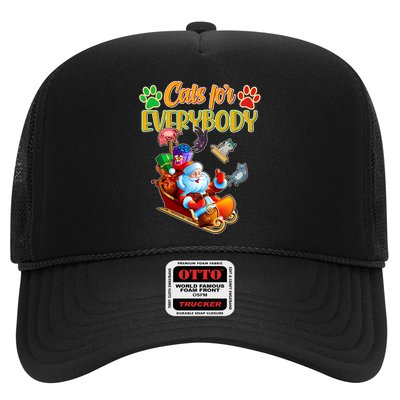 Funny Christmas Cats For Everyone Santa Claus Trucker Hat