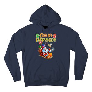 Funny Christmas Cats For Everyone Santa Claus Hoodie