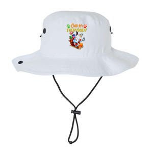 Funny Christmas Cats For Everyone Santa Claus Legacy Cool Fit Booney Bucket Hat