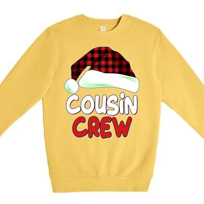 Funny Christmas Cousin Crew Matching Family Shirts Premium Crewneck Sweatshirt