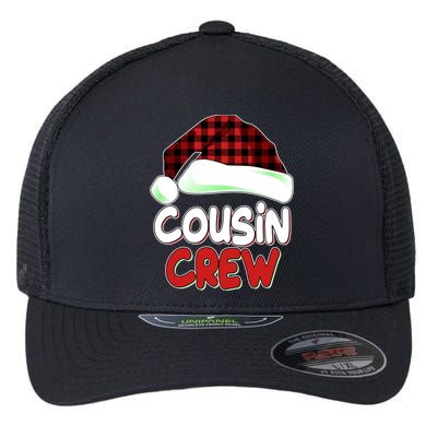 Funny Christmas Cousin Crew Matching Family Shirts Flexfit Unipanel Trucker Cap
