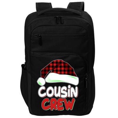 Funny Christmas Cousin Crew Matching Family Shirts Impact Tech Backpack