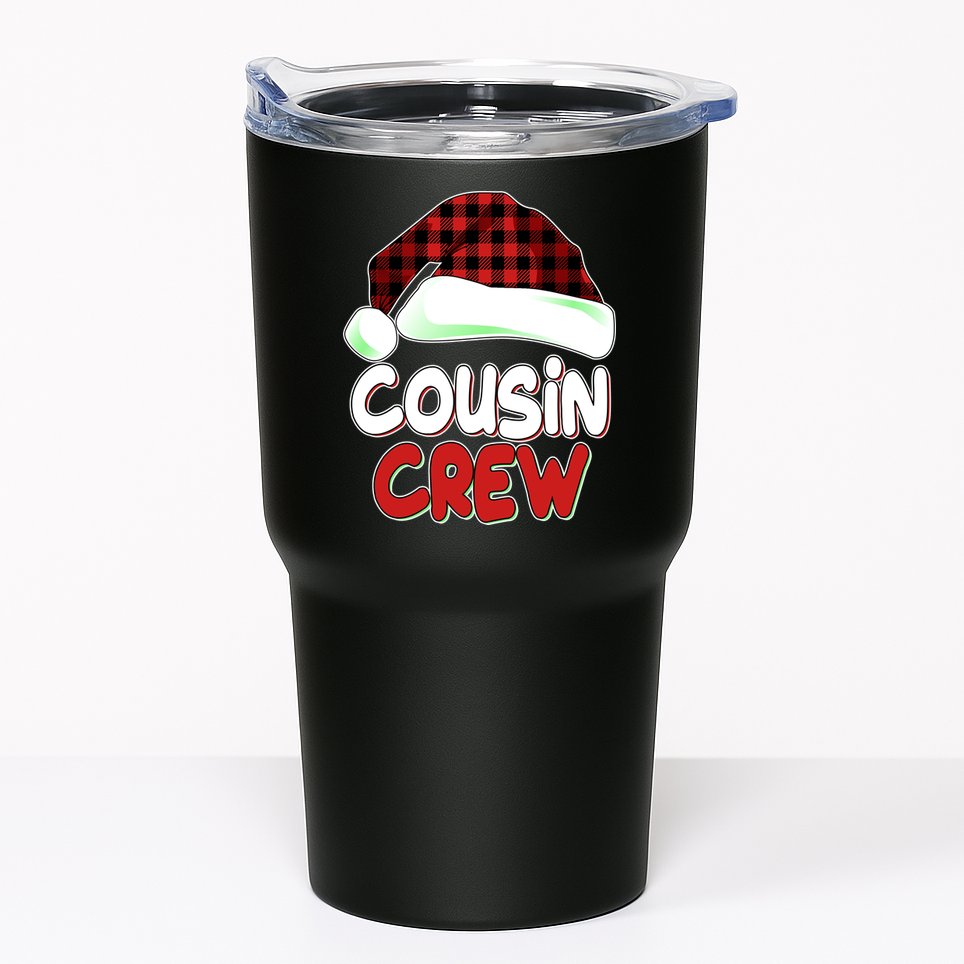 Funny Christmas Cousin Crew Matching Family Shirts Tumbler