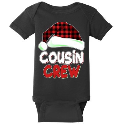 Funny Christmas Cousin Crew Matching Family Shirts Baby Bodysuit