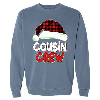 Funny Christmas Cousin Crew Matching Family Shirts Garment-Dyed Sweatshirt