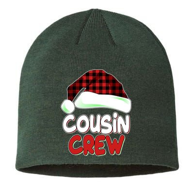Funny Christmas Cousin Crew Matching Family Shirts Sustainable Beanie