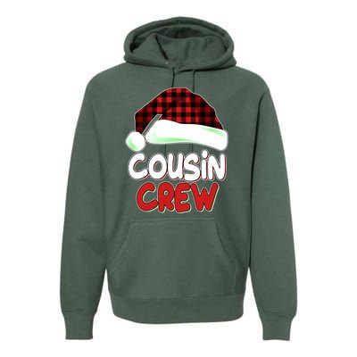 Funny Christmas Cousin Crew Matching Family Shirts Premium Hoodie