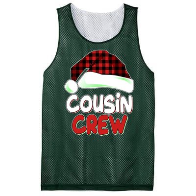 Funny Christmas Cousin Crew Matching Family Shirts Mesh Reversible Basketball Jersey Tank