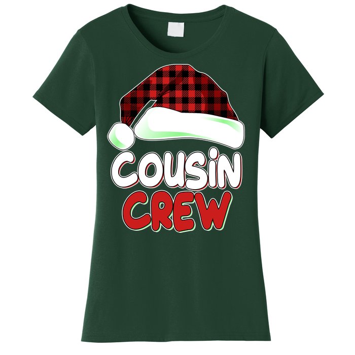 Funny Christmas Cousin Crew Matching Family Shirts Women's T-Shirt