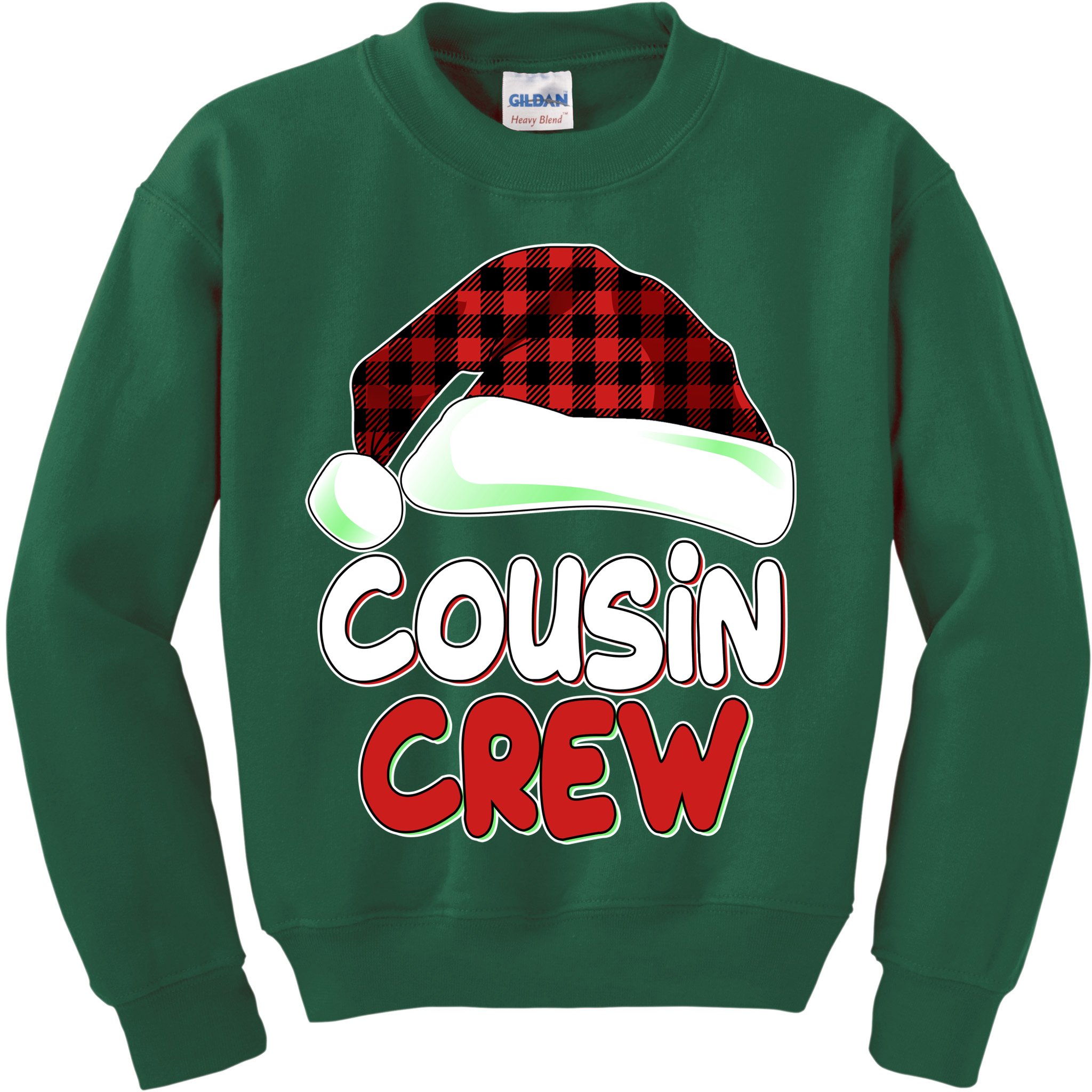 Funny Christmas Cousin Crew Matching Family Shirts Kids Sweatshirt