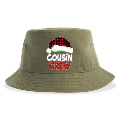 Funny Christmas Cousin Crew Matching Family Shirts Sustainable Bucket Hat