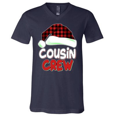 Funny Christmas Cousin Crew Matching Family Shirts V-Neck T-Shirt