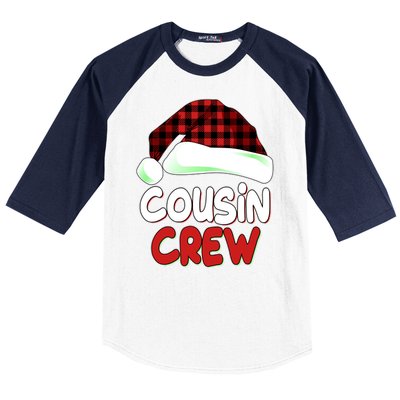 Funny Christmas Cousin Crew Matching Family Shirts Baseball Sleeve Shirt