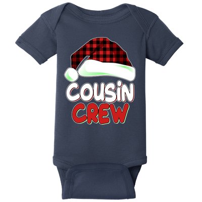 Funny Christmas Cousin Crew Matching Family Shirts Baby Bodysuit