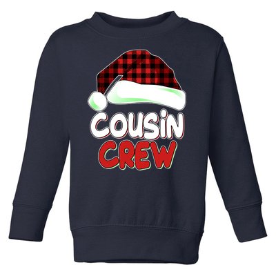 Funny Christmas Cousin Crew Matching Family Shirts Toddler Sweatshirt