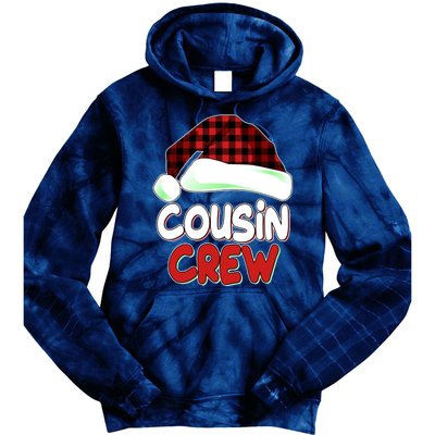 Funny Christmas Cousin Crew Matching Family Shirts Tie Dye Hoodie