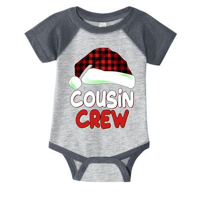 Funny Christmas Cousin Crew Matching Family Shirts Infant Baby Jersey Bodysuit