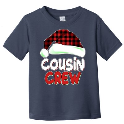 Funny Christmas Cousin Crew Matching Family Shirts Toddler T-Shirt