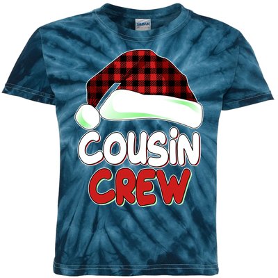 Funny Christmas Cousin Crew Matching Family Shirts Kids Tie-Dye T-Shirt