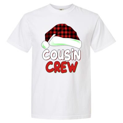 Funny Christmas Cousin Crew Matching Family Shirts Garment-Dyed Heavyweight T-Shirt