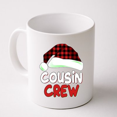 Funny Christmas Cousin Crew Matching Family Shirts Coffee Mug