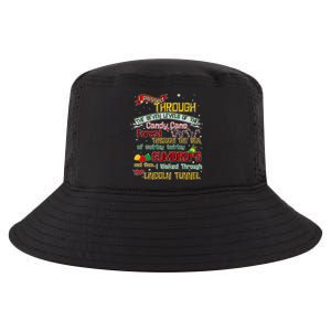 Funny Christmas Elf Map Cool Comfort Performance Bucket Hat