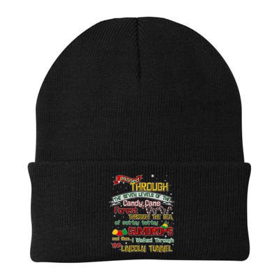 Funny Christmas Elf Map Beanie