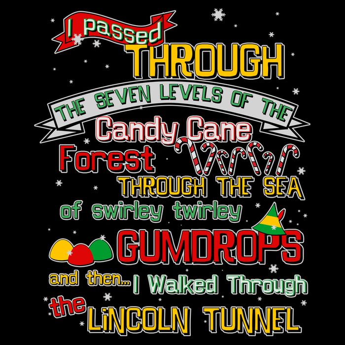 Funny Christmas Elf Map Toddler Hoodie