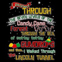 Funny Christmas Elf Map Toddler T-Shirt