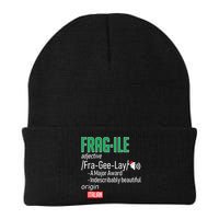 Funny Christmas Fragile Definition  Beanie
