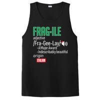 Funny Christmas Fragile Definition  PosiCharge Competitor Tank